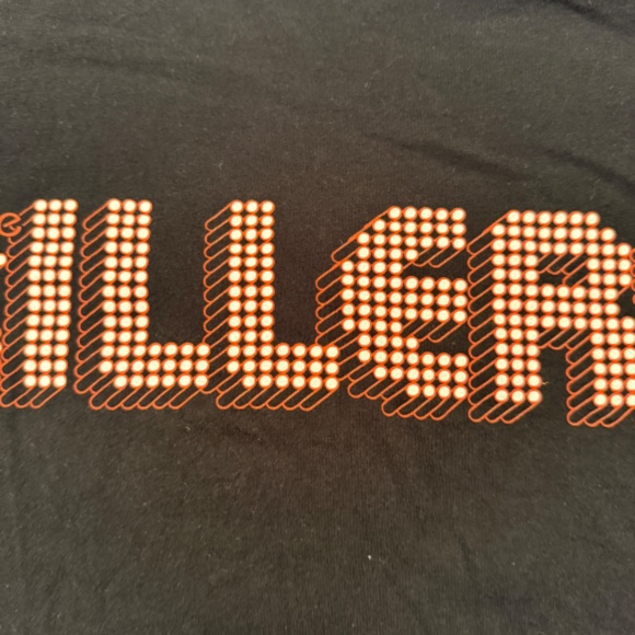 The Killers Band Tee Unisex XL Black Rock Concert T-Shirt - Picture 3 of 9